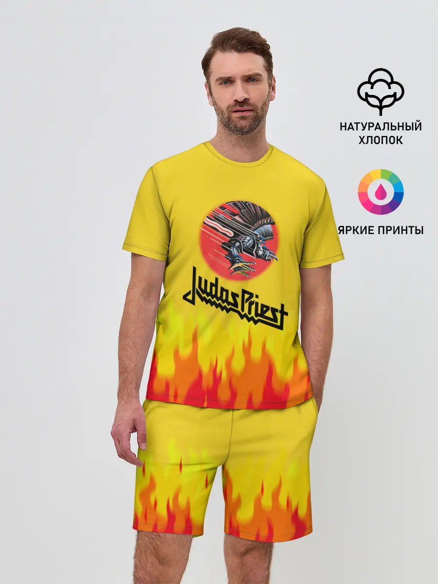 Мужской костюм с шортами / Джудас Прист: Бог металла.