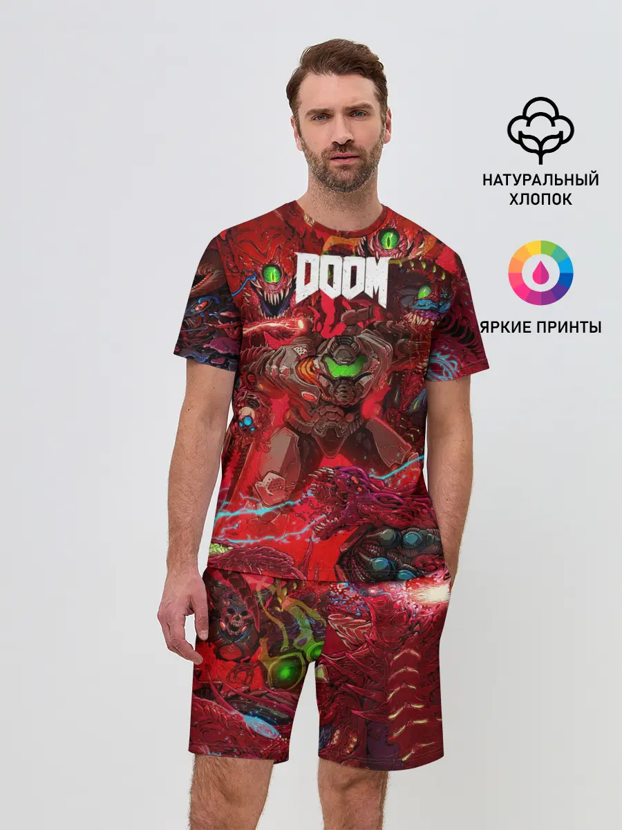 Мужской костюм с шортами / Doom | Палач Рока