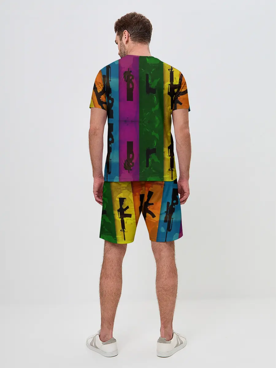 Мужской костюм с шортами / Кс го оружие