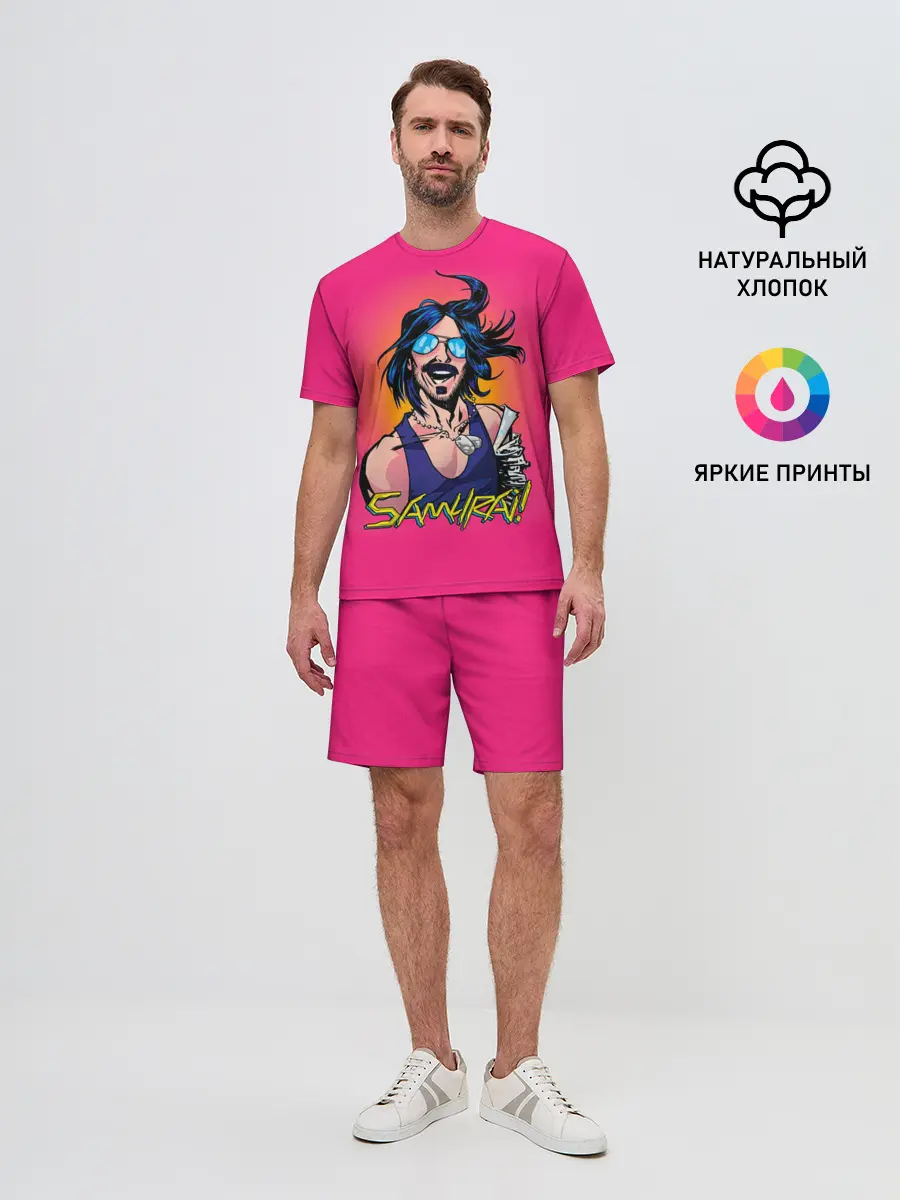 Мужской костюм с шортами / SAMURAI Cyberpunk 2077