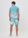 Мужской костюм с шортами / Волны