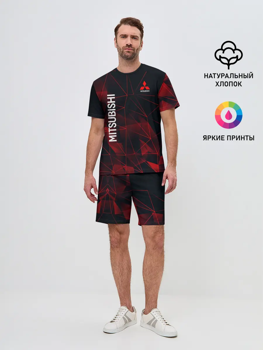 Мужской костюм с шортами / Mitsubishi