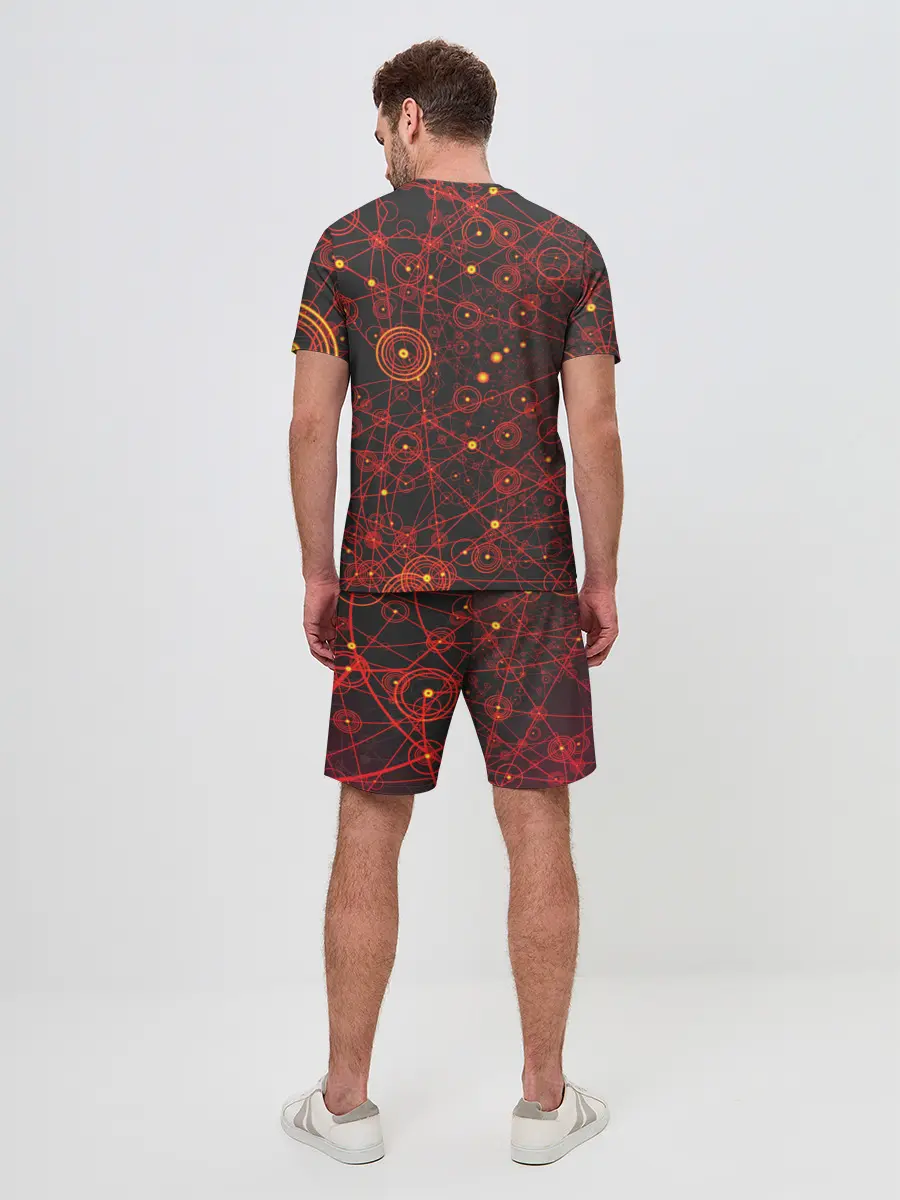 Мужской костюм с шортами / Данные сети