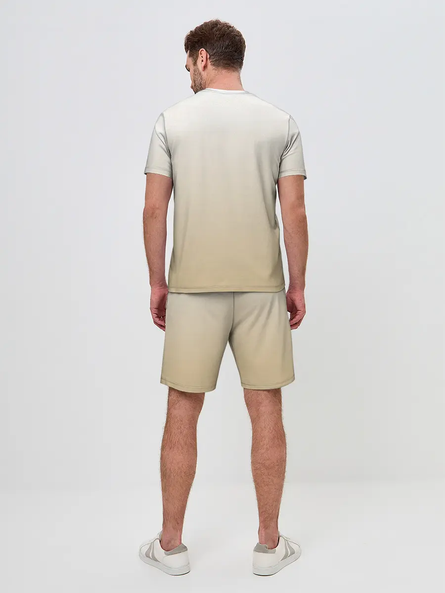 Мужской костюм с шортами / Пушистый котик реалистичный