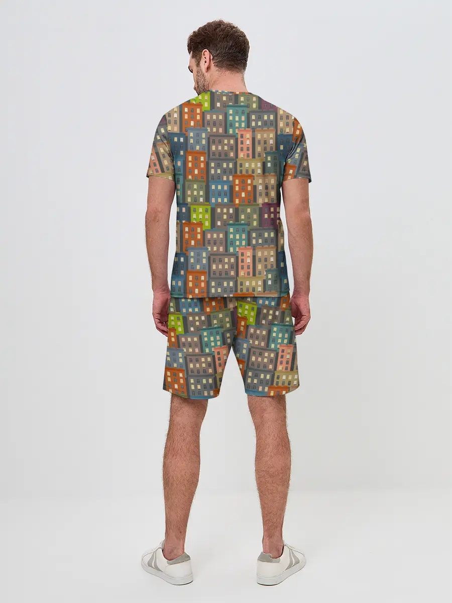 Мужской костюм с шортами / Город