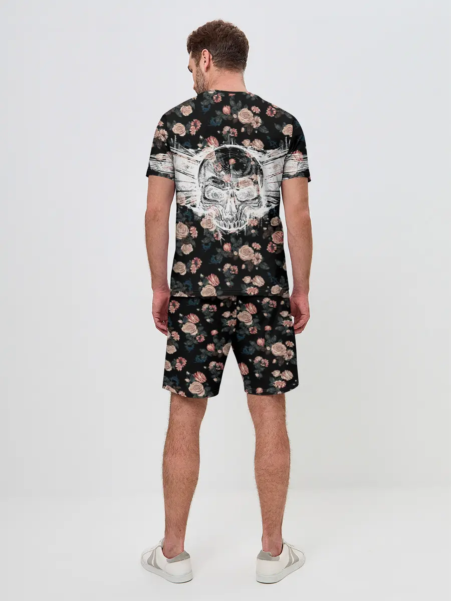 Мужской костюм с шортами / Death and roses