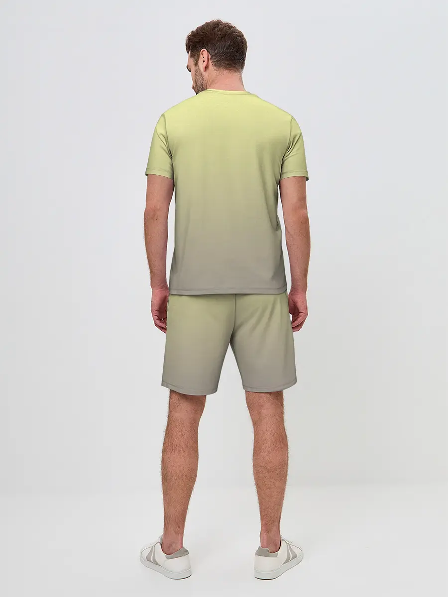 Мужской костюм с шортами / персидская пушистая кошка