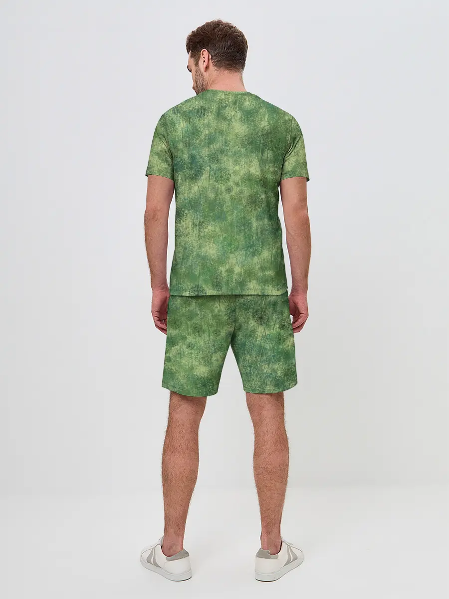 Мужской костюм с шортами / Одуванчики