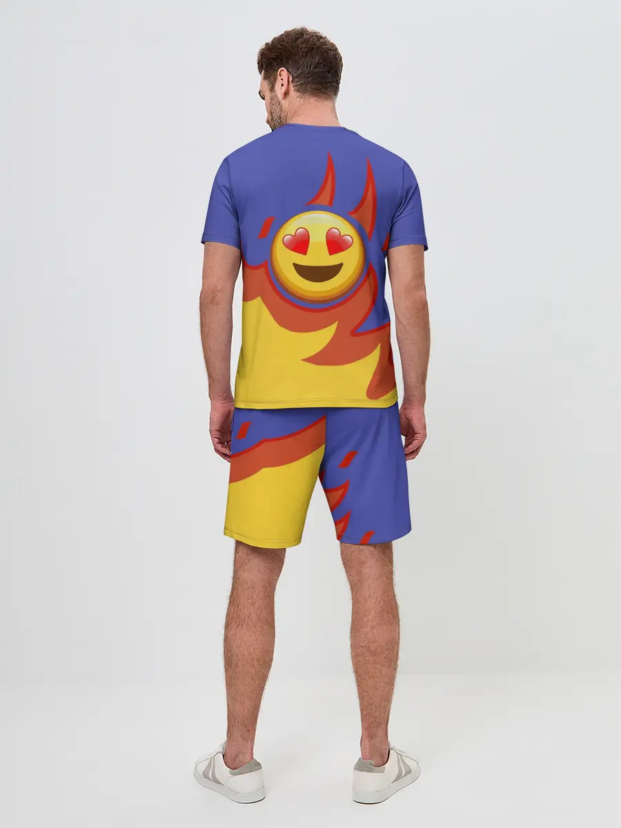 Мужской костюм с шортами / Ты горишь как огонь v1