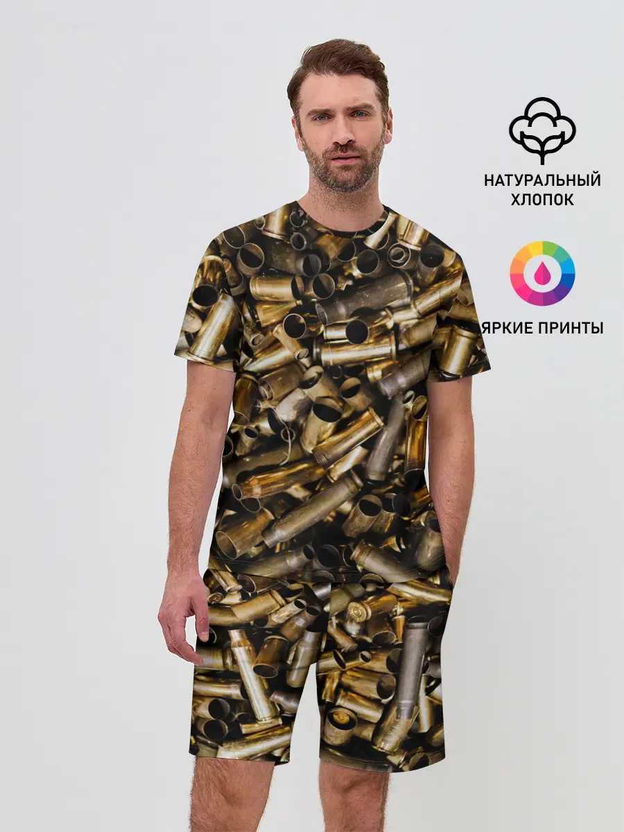 Мужской костюм с шортами / Гильзы