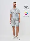 Мужской костюм с шортами / Ракушки