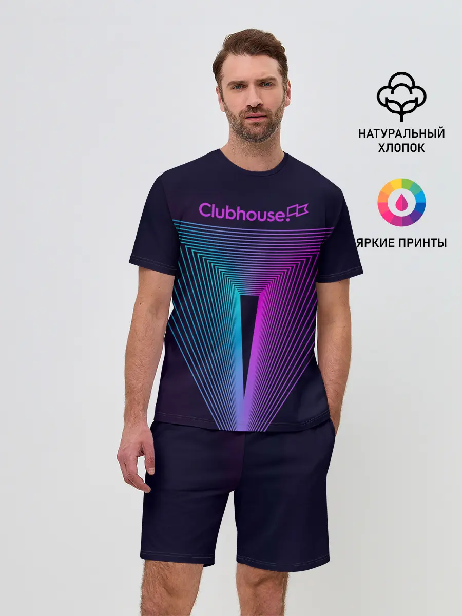 Мужской костюм с шортами / clubhouse