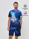 Мужской костюм с шортами / GENSHIN IMPACT GANYU