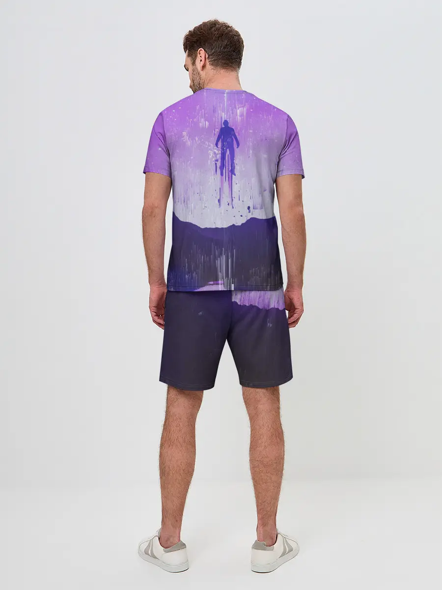 Мужской костюм с шортами / Парящий в небесах