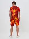 Мужской костюм с шортами / Пламенный