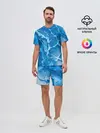 Мужской костюм с шортами / Ледяной