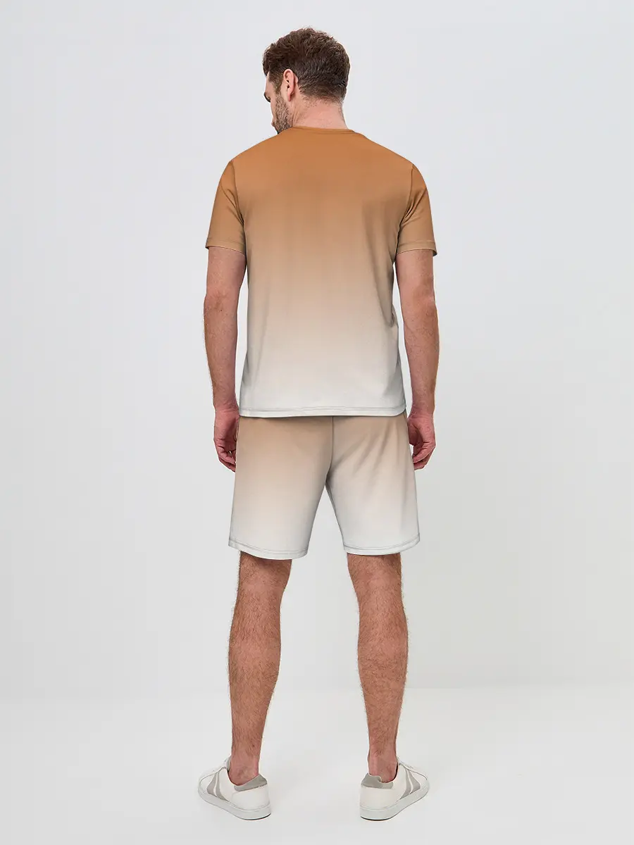 Мужской костюм с шортами / лис и лисенок