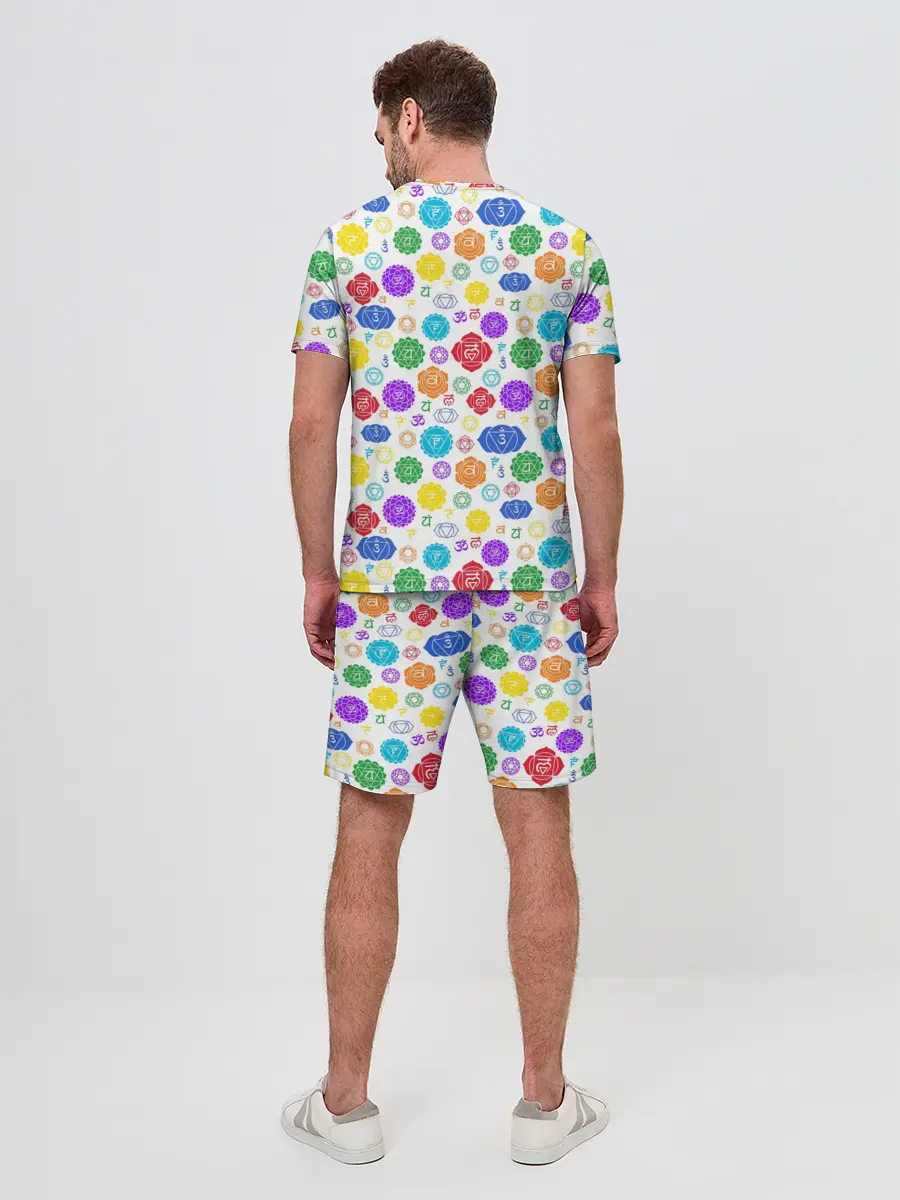 Мужской костюм с шортами / Чакры