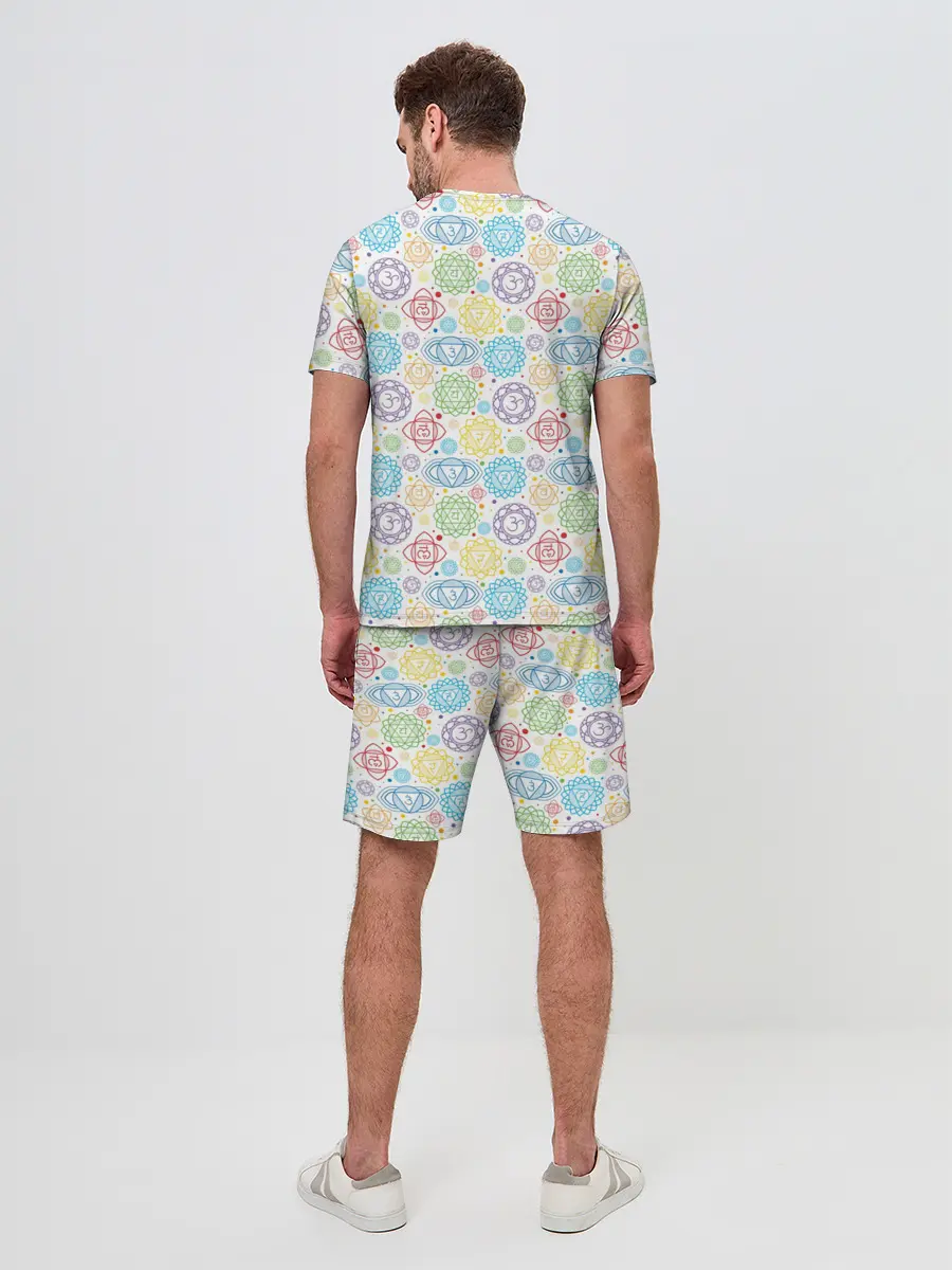 Мужской костюм с шортами / Чакры