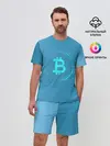 Мужской костюм с шортами / Bitcoin