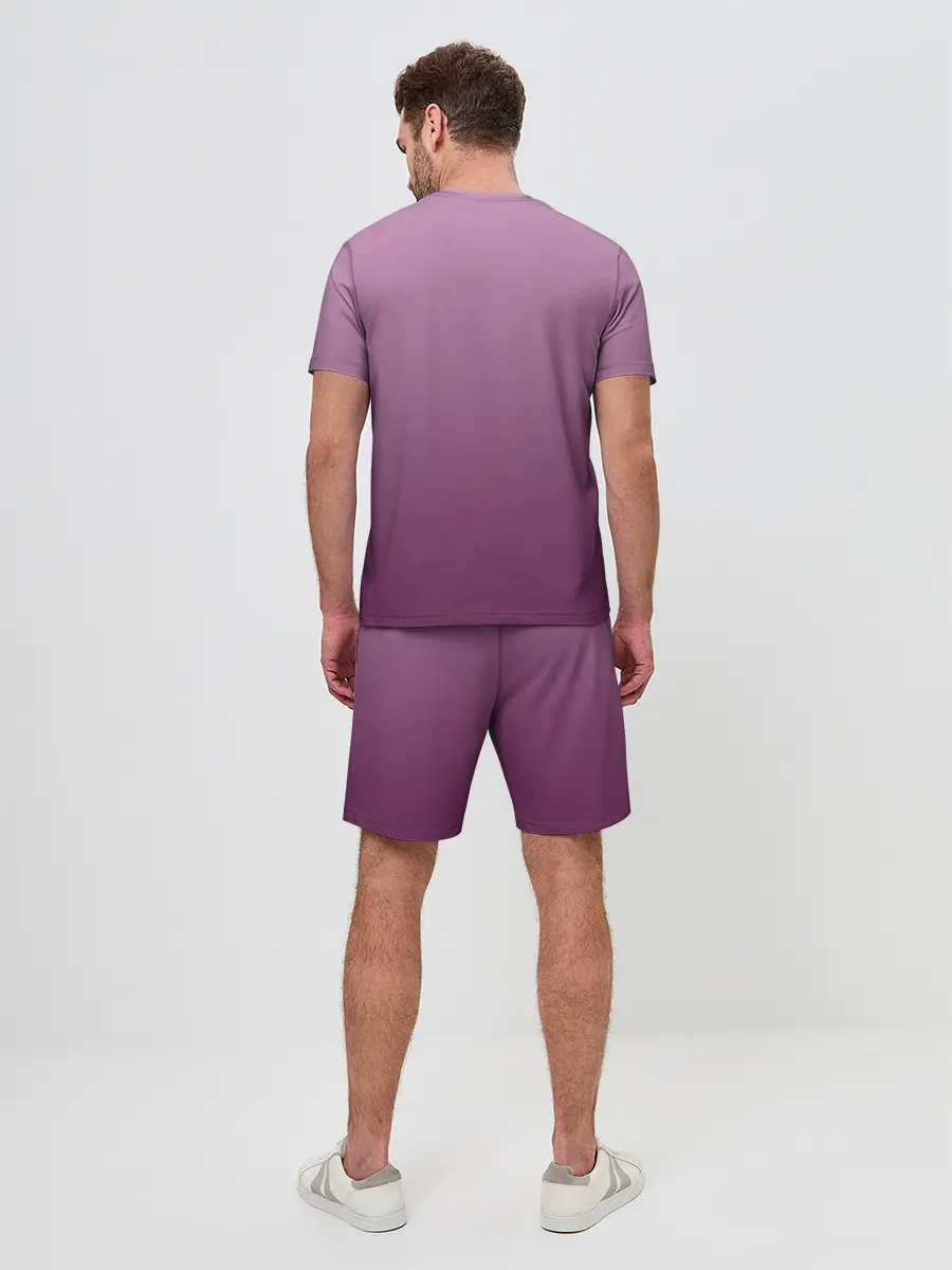 Мужской костюм с шортами / кот художник творец