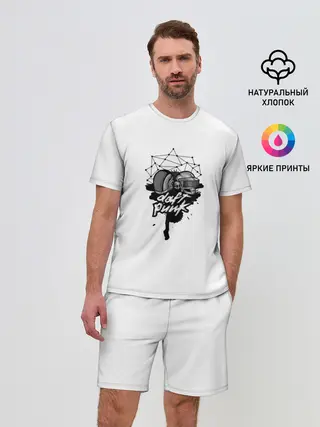 Мужской костюм с шортами / Daft Punk