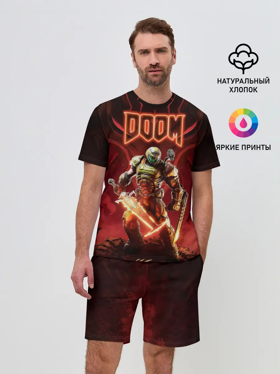 Мужской костюм с шортами / Doom | Думгай