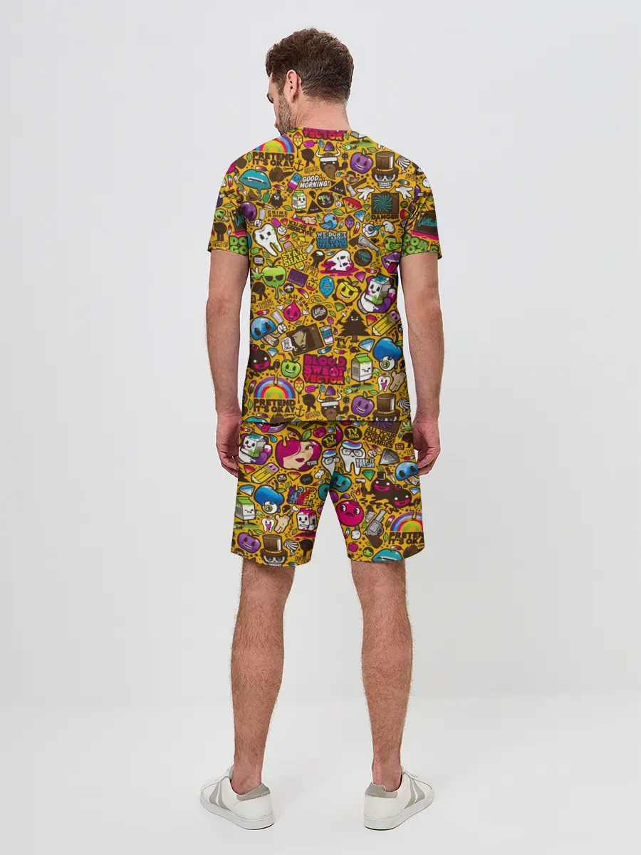 Мужской костюм с шортами / RETRO MIX