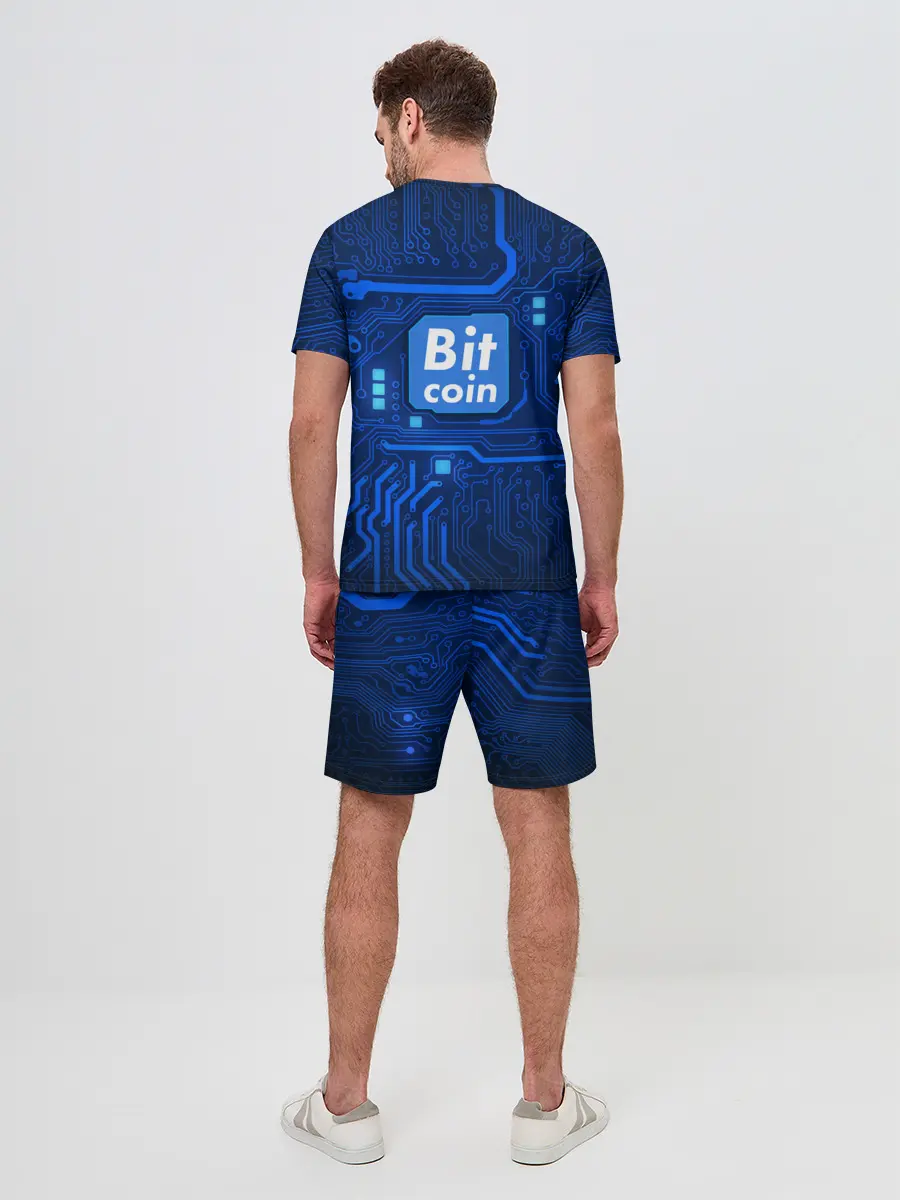 Мужской костюм с шортами / BITCOIN | БИТКОИН