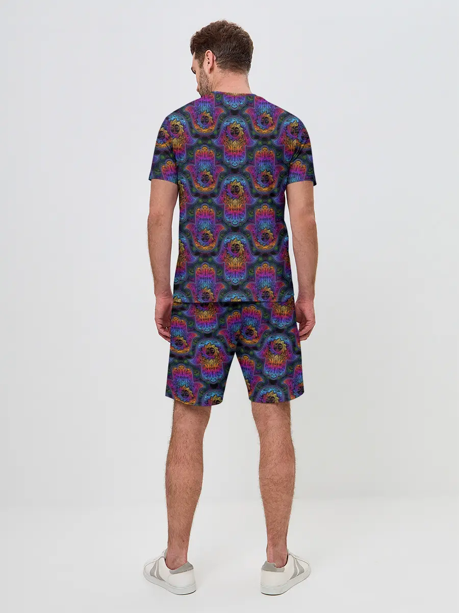 Мужской костюм с шортами / Хамса