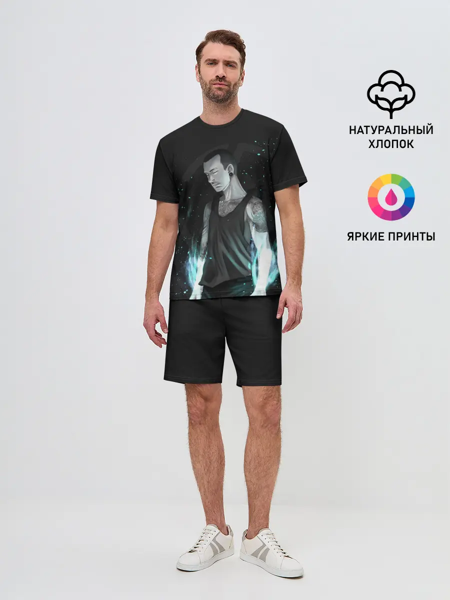 Мужской костюм с шортами / Честер Линкин Парк