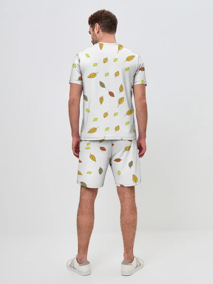 Мужской костюм с шортами / Листопад