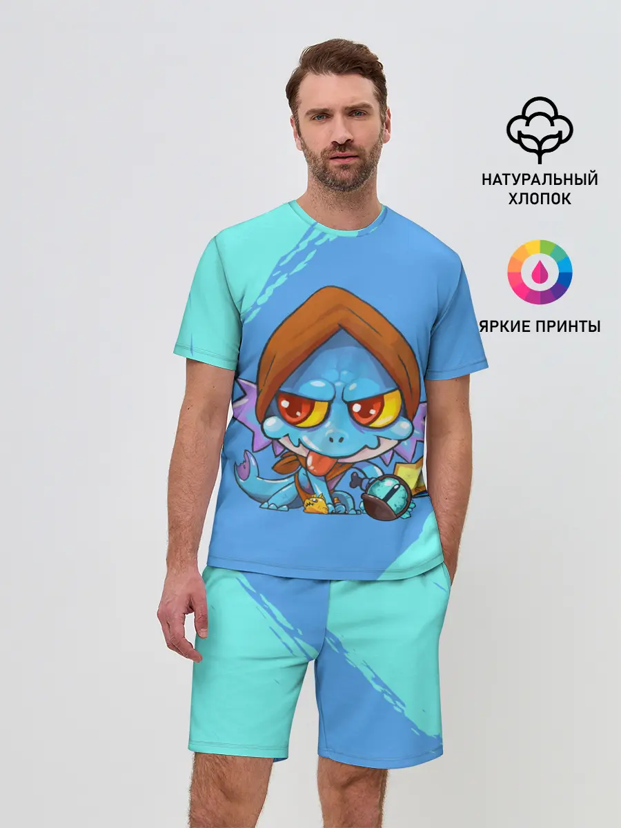 Мужской костюм с шортами / Сларк | Dota 2