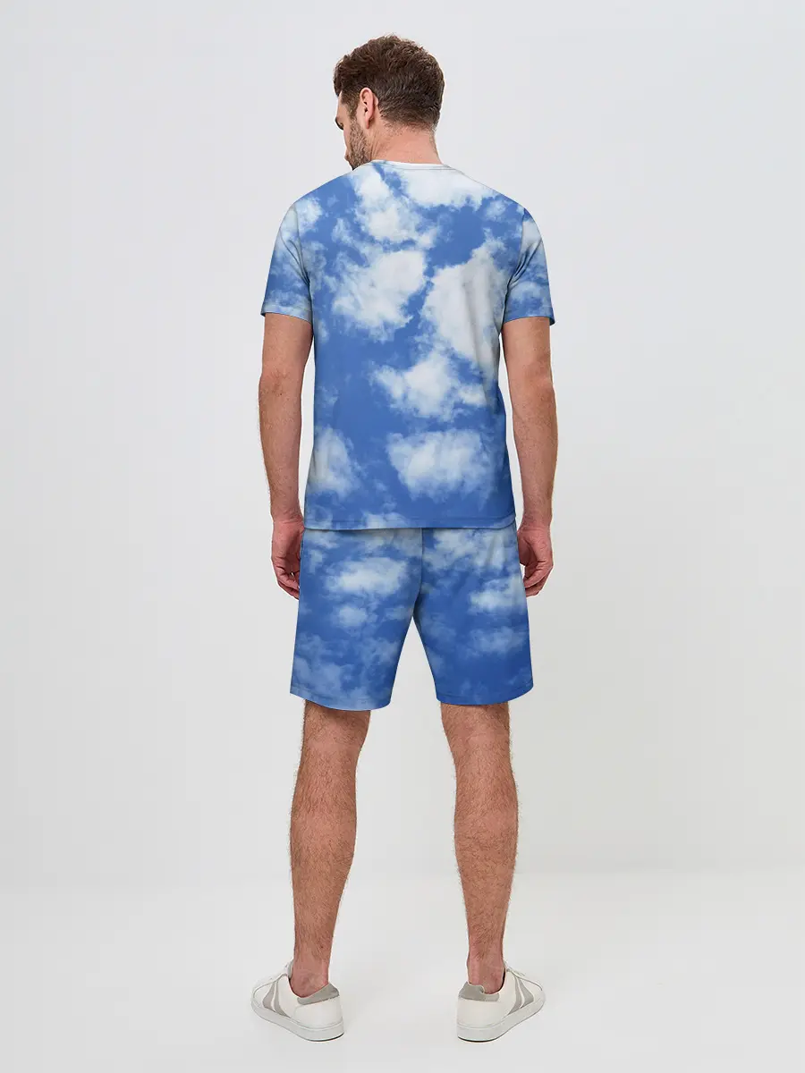 Мужской костюм с шортами / ОБЛАКА