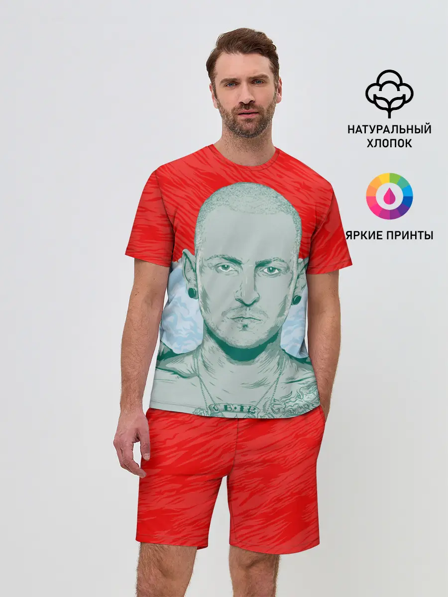 Мужской костюм с шортами / LINKIN PARK