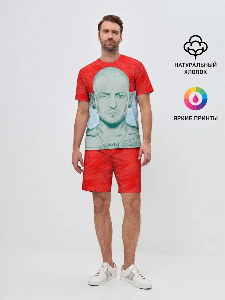 Мужской костюм с шортами / LINKIN PARK