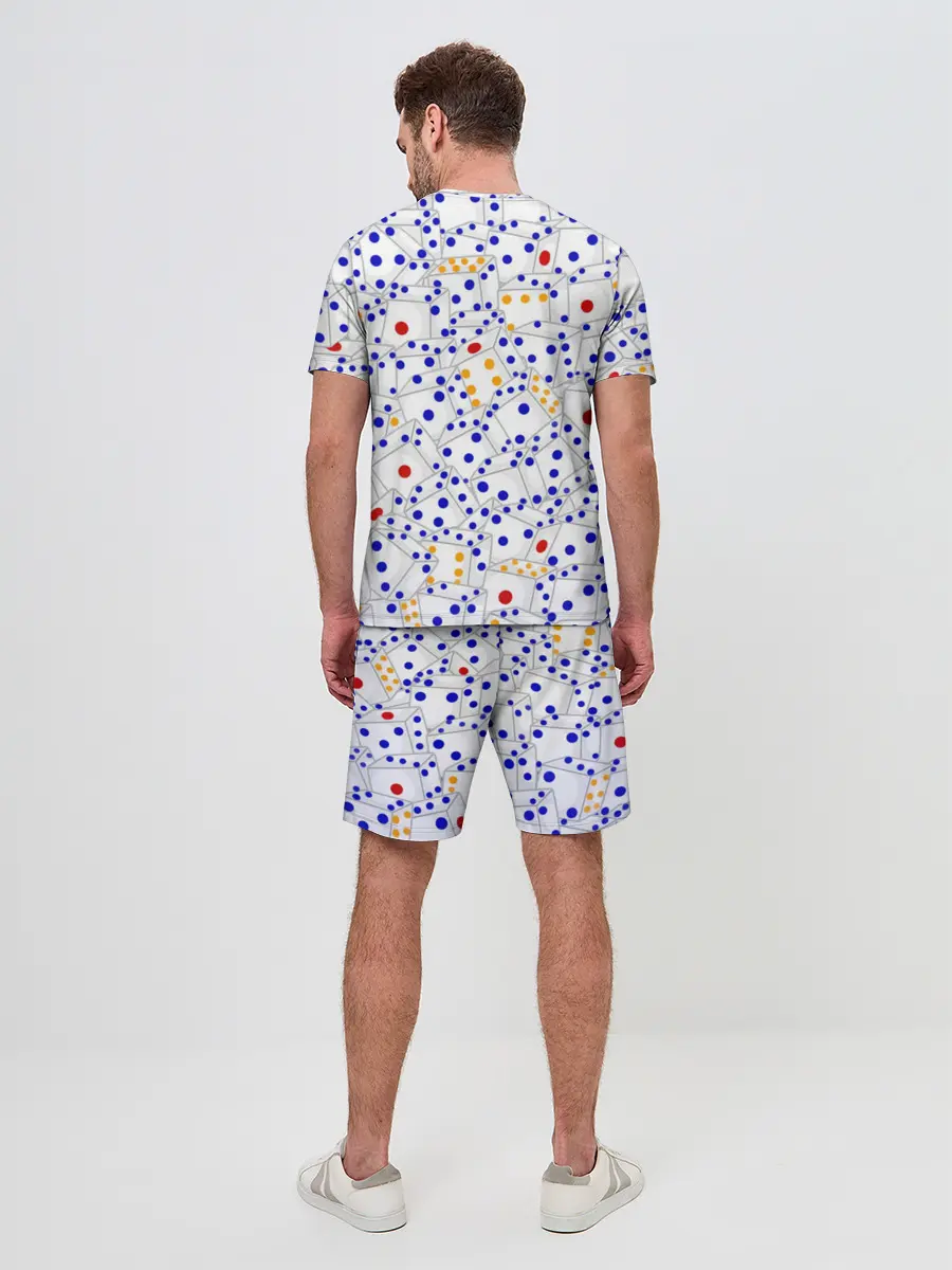 Мужской костюм с шортами / Игральные кубики