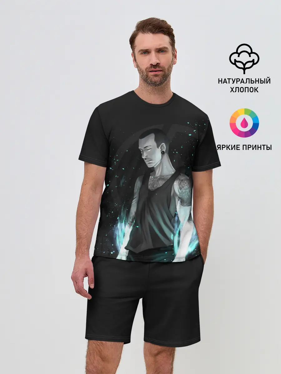 Мужской костюм с шортами / Линкин Парк