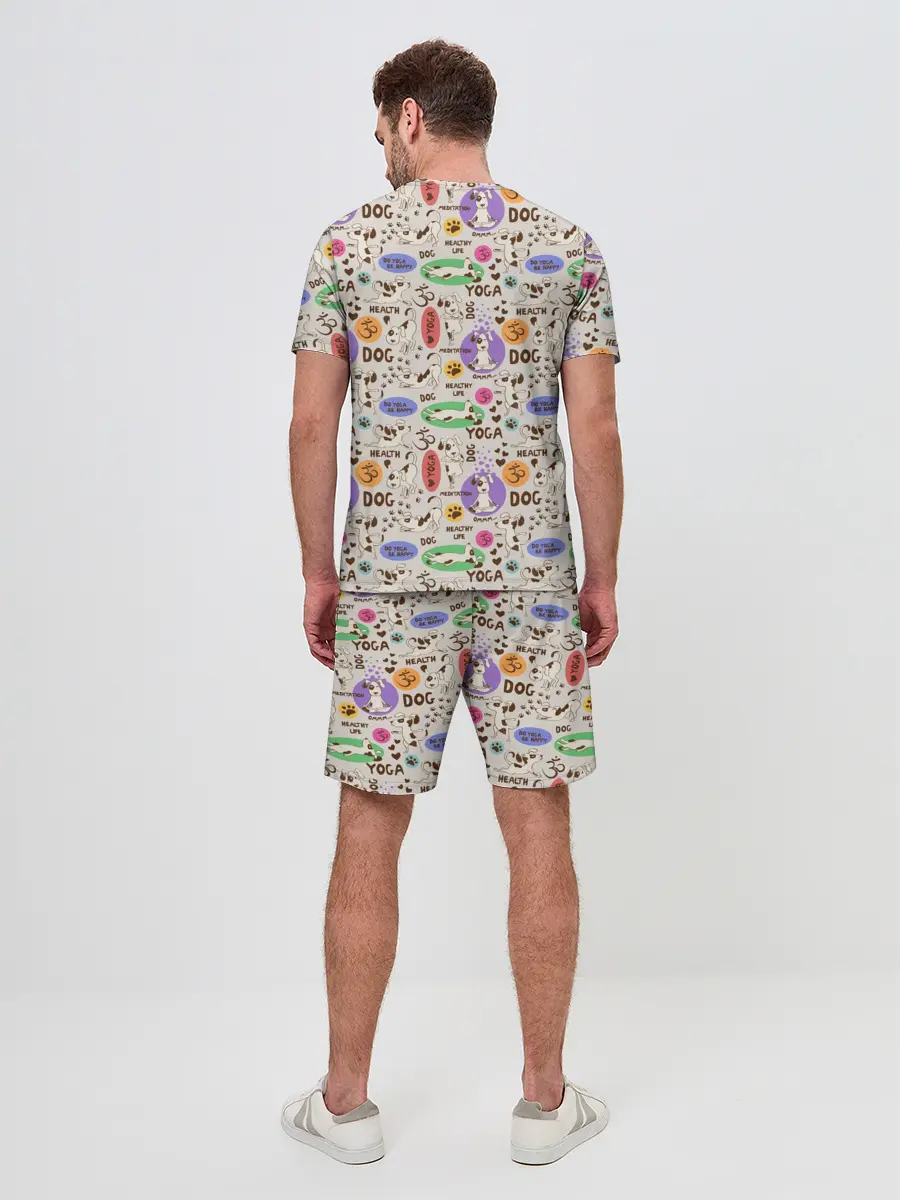 Мужской костюм с шортами / Йога