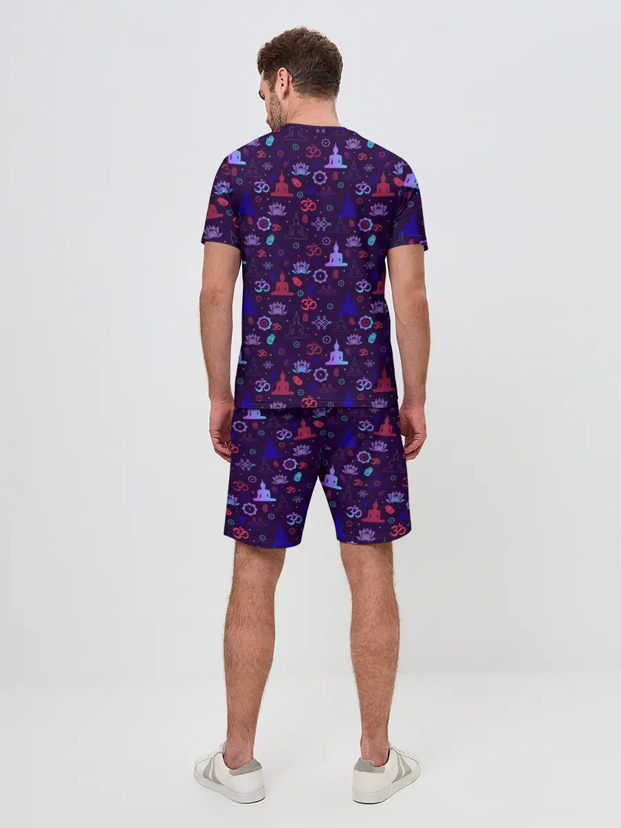 Мужской костюм с шортами / Медитация