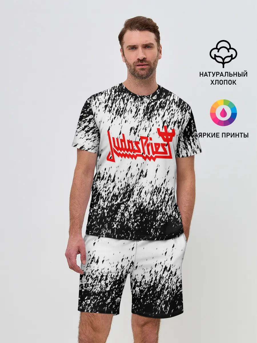 Мужской костюм с шортами / Judas Priest: