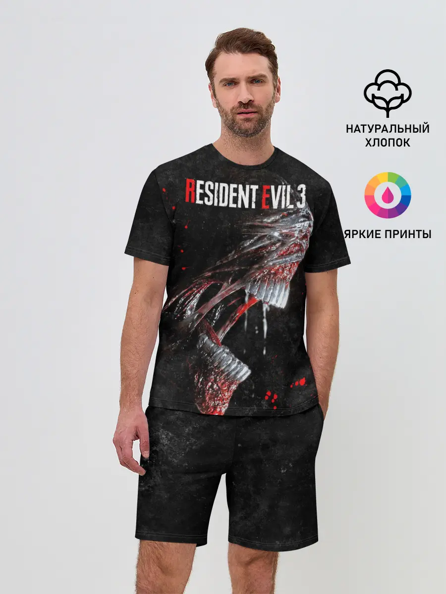 Мужской костюм с шортами / RE3 | Nemesis