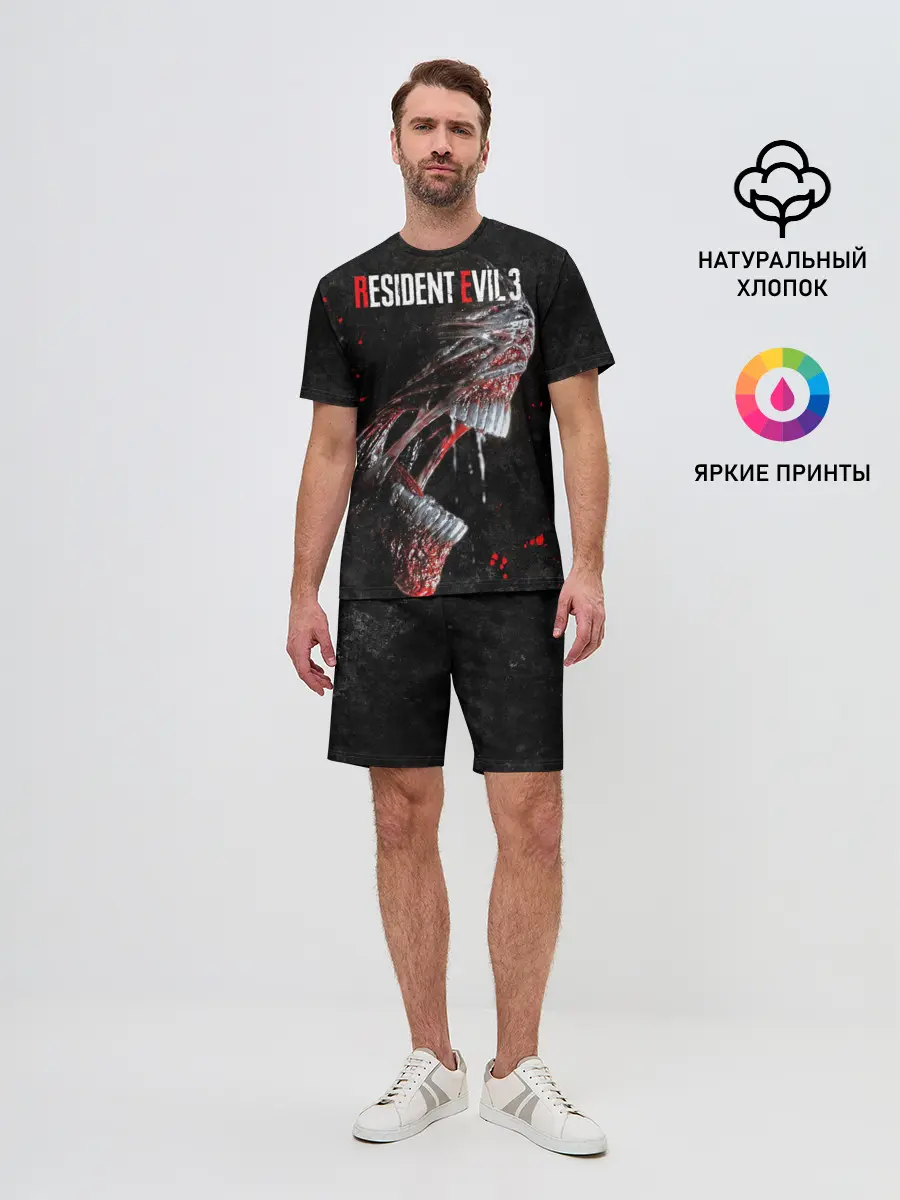 Мужской костюм с шортами / RE3 | Nemesis