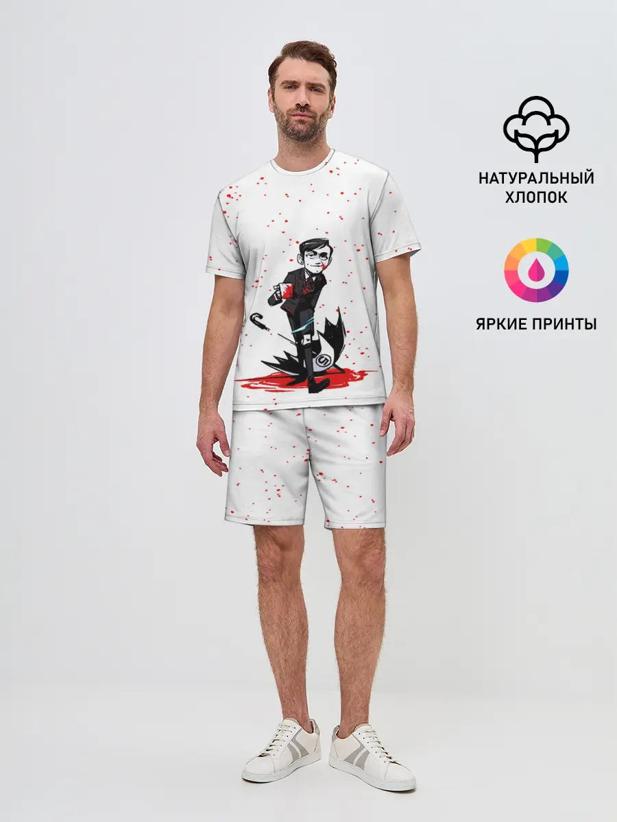 Мужской костюм с шортами / Академия Амбрелла