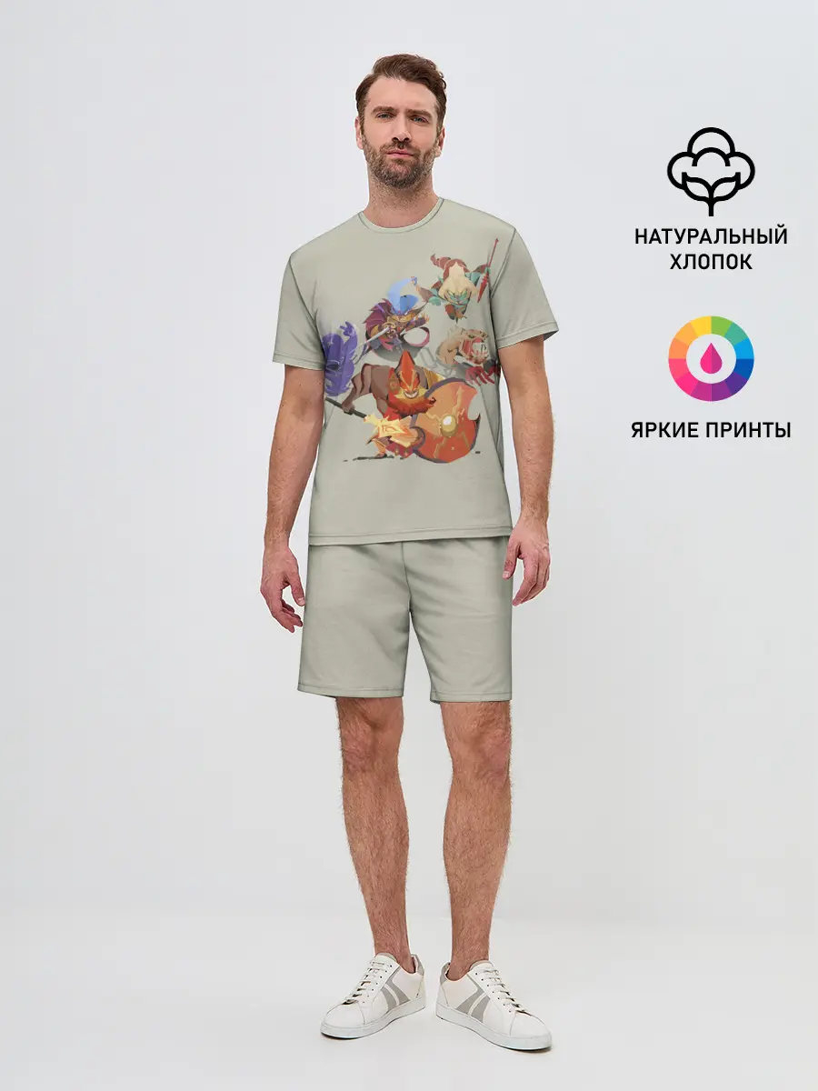 Мужской костюм с шортами / Fight me | Dota 2