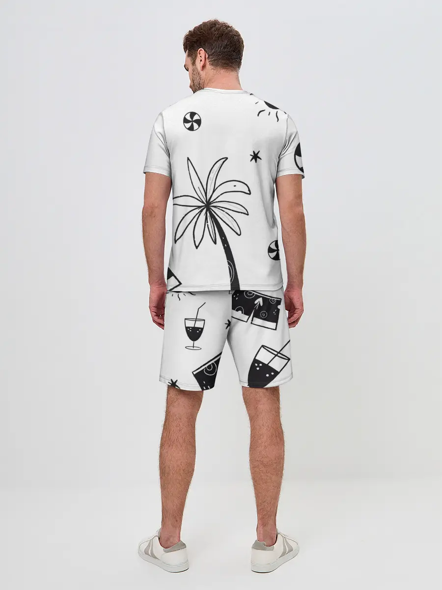 Мужской костюм с шортами / Летние вайбы