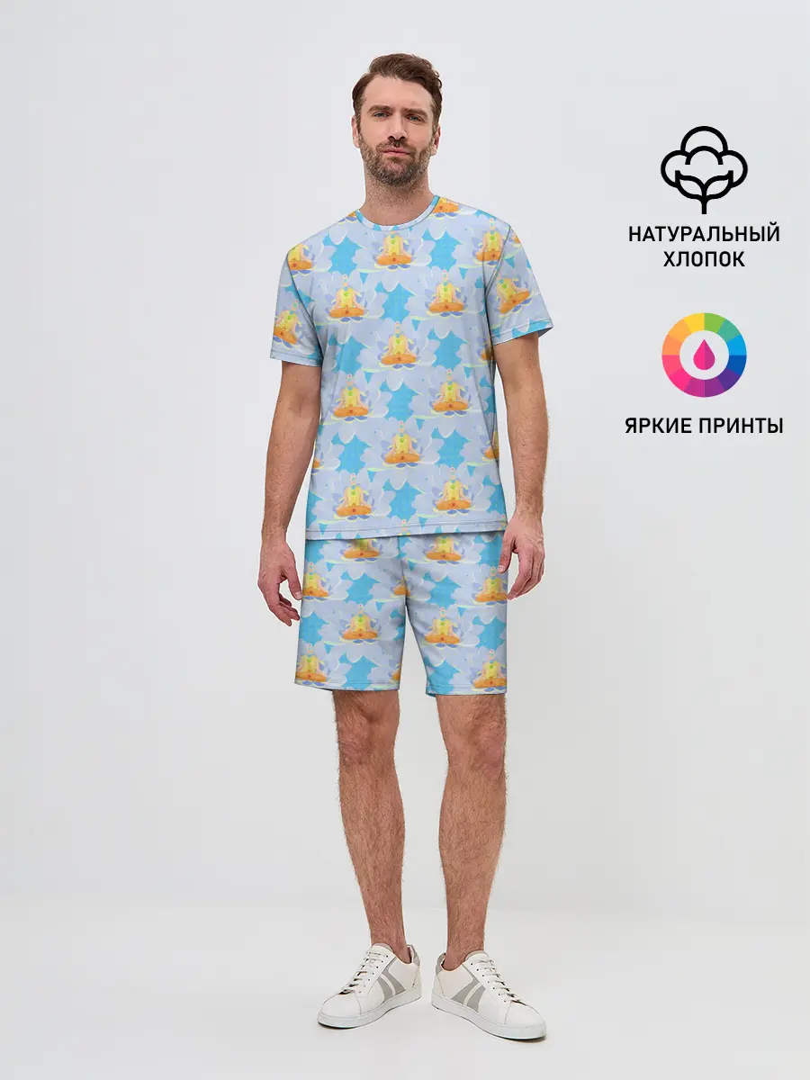 Мужской костюм с шортами / Йога