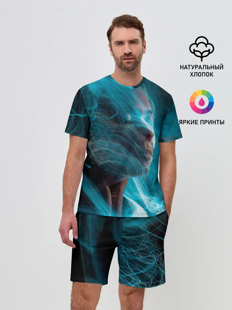 Мужской костюм с шортами / Фантазия