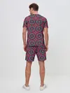 Мужской костюм с шортами / Африканский цветочный узор
