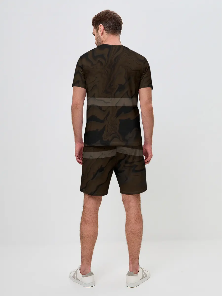 Мужской костюм с шортами / Bitcoin | Биткоин | Миллионер